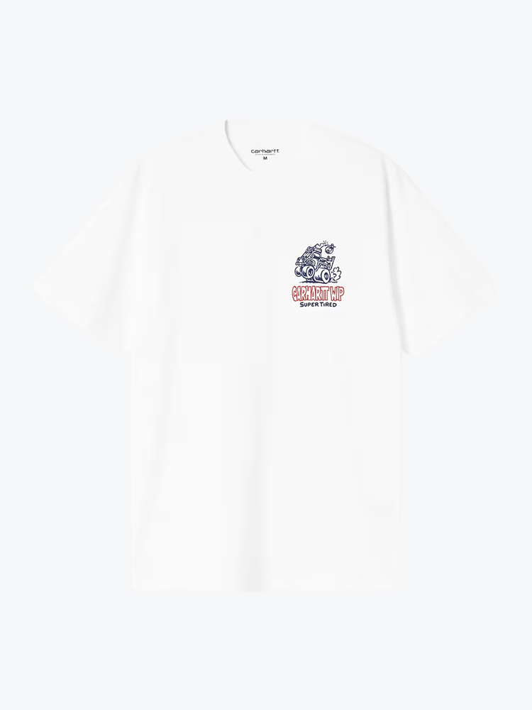 Carhartt WIP Carhartt WIP - S/S Hot Rat T-Shirt White - T-Shirts - Heren Wit T-Shirts