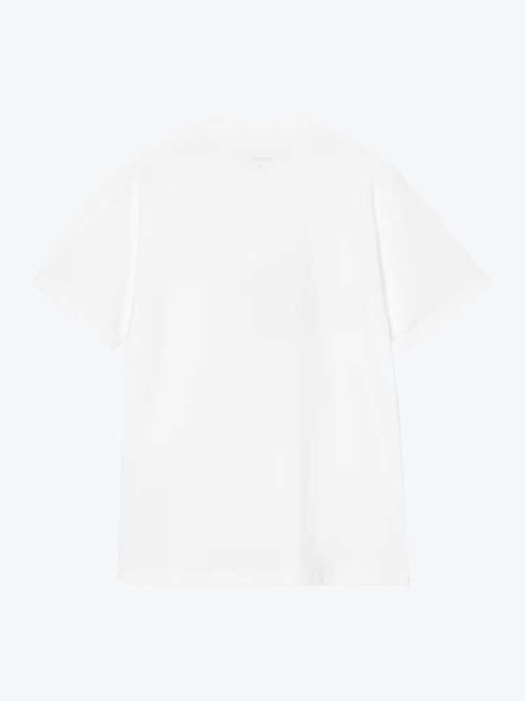 Carhartt WIP Carhartt WIP - S/S Slingshot T-Shirt White - T-Shirts - Heren Wit T-Shirts