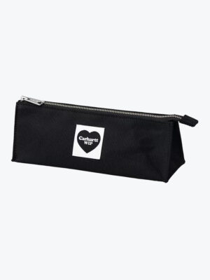 Carhartt WIP - Heart Pencil Case Black - Goodies - Heren