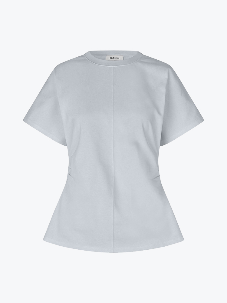 Modström Modstrom - Patayamd t-shirt Zen Blue - T-Shirts - Dames Blauw T-shirts