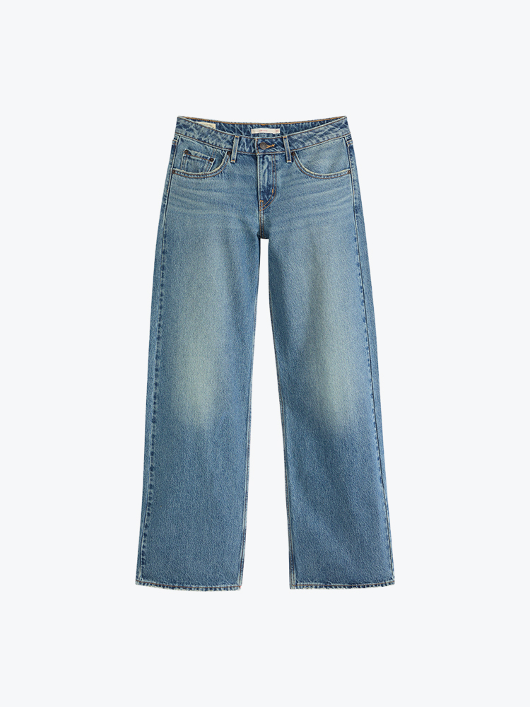 Levi's Levi's - Low Loose Rescued City Med Indigo - Jeans - Dames Blauw Jeans