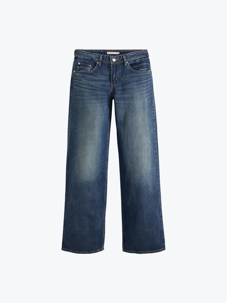 Levi's Levi's - Low Loose Lost In Translation Med Indigo - Jeans - Dames Blauw Jeans