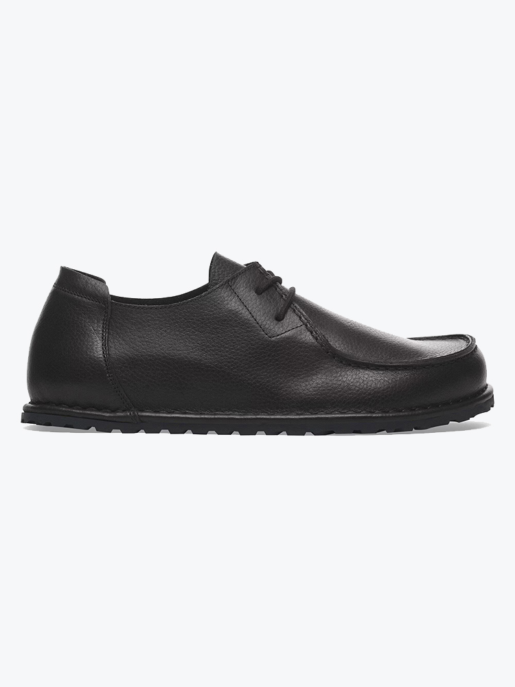Birkenstock Birkenstock - Utti Lace Leather Unisex Black - Schoenen - Heren Zwart Schoenen