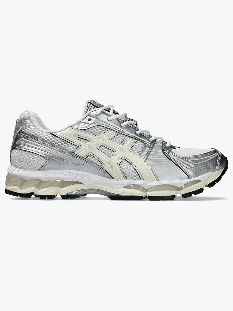 Asics Asics - Gel-Kayano 12.1 Cream/Smoke Grey - Schoenen - Heren Wit Schoenen