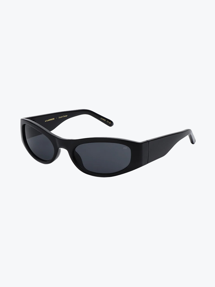 A.Kjaerbede A.Kjaerbede - Gust Black - Zonnebrillen - Dames Zwart Zonnebrillen