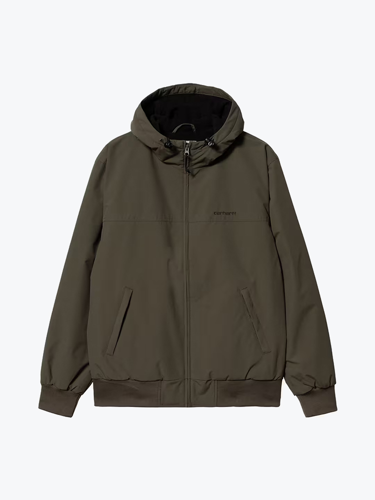 Carhartt WIP Carhartt WIP - Hooded Sail Jacket Cypress / Black - Jassen - Heren Groen Jassen