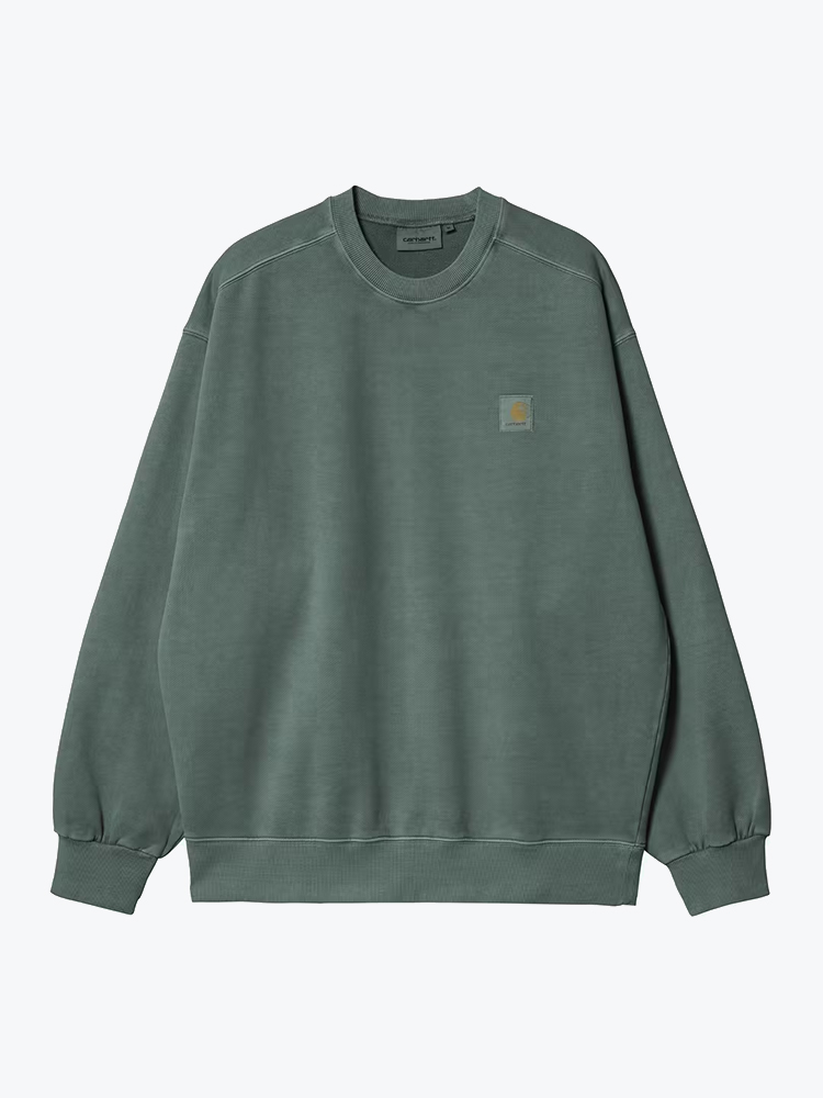 Carhartt WIP Carhartt WIP - Vista Sweat Dark Scarab - Truien - Heren Groen Truien