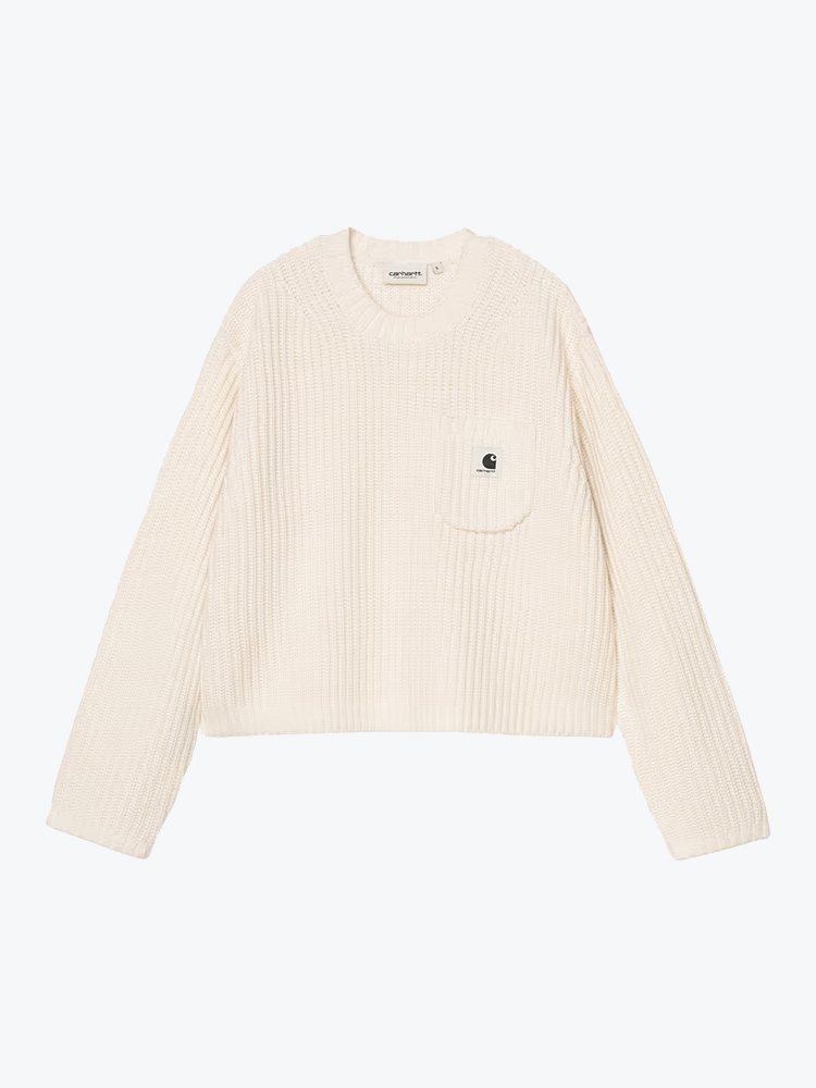 Carhartt WIP Carhartt WIP - W' Mira Sweater Natural - Truien - Dames Wit Truien