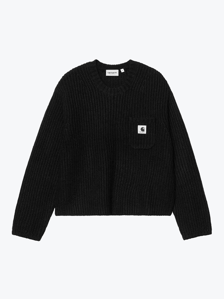 Carhartt WIP Carhartt WIP - W' Mira Sweater Black - Truien - Dames Zwart Truien
