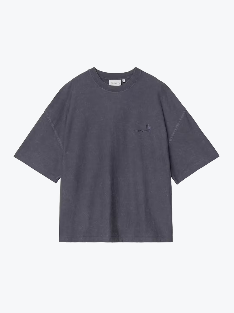 Carhartt WIP Carhartt WIP - S/S Lambert T-Shirt Dark Navy - T-Shirts - Heren Blauw T-Shirts
