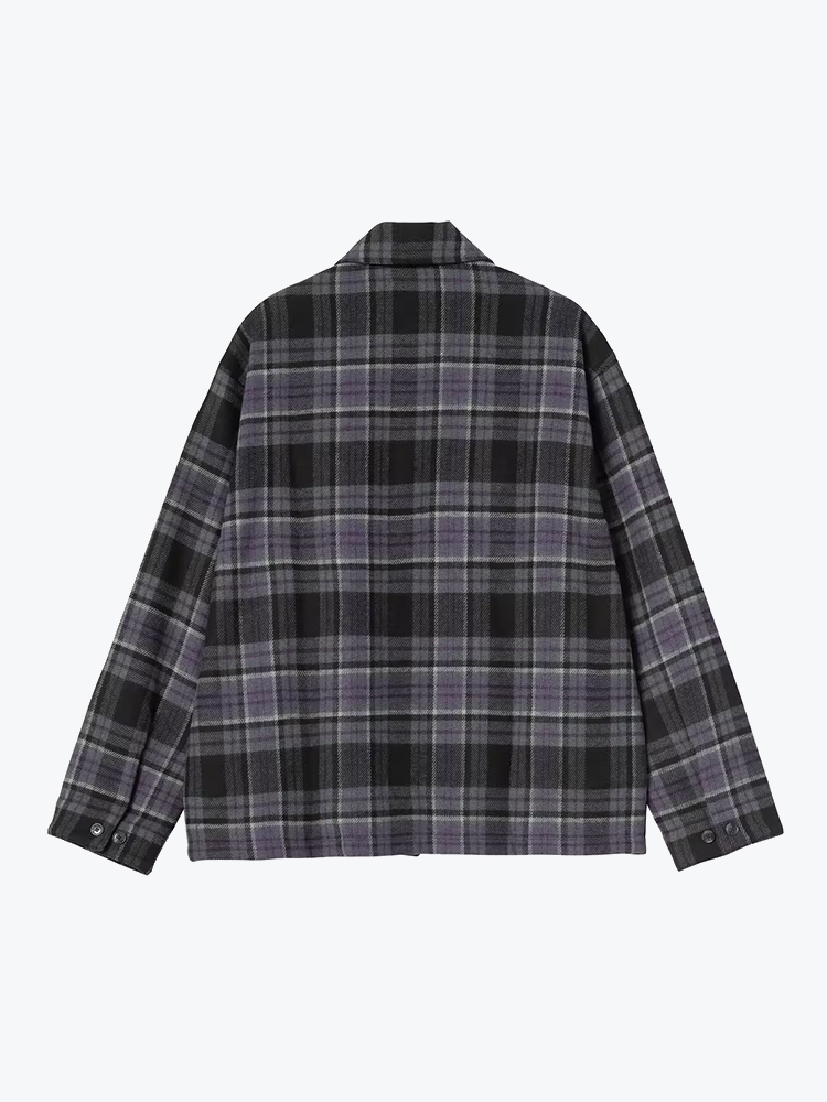Carhartt WIP Carhartt WIP - L/S Parson Shirt Parson Check, Shady Purple - Overhemden - Heren Paars Overhemden