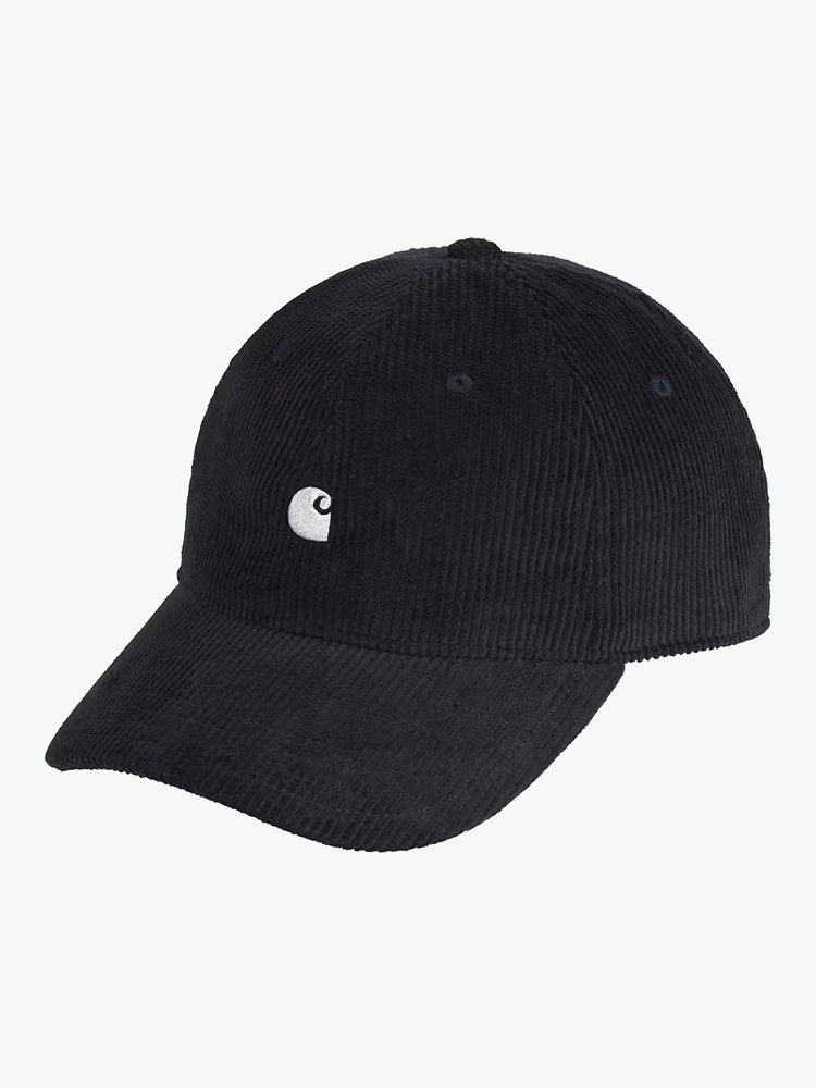 Carhartt WIP Carhartt WIP - Harlem Cap Dark Navy / White - Petten - Heren Blauw Petten