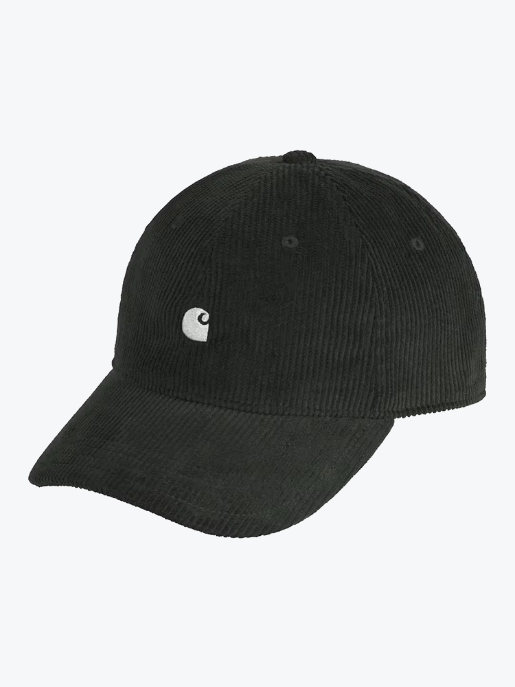 Carhartt WIP Carhartt WIP - Harlem Cap Raven / White - Petten - Heren Wit Petten