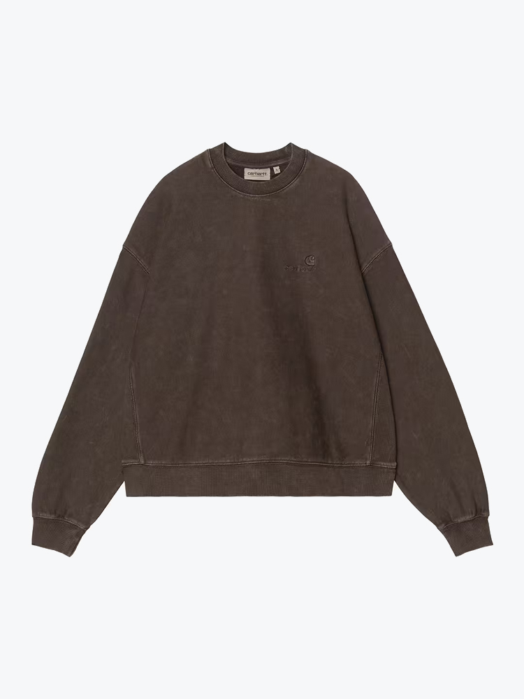 Carhartt WIP Carhartt WIP - W' Lambert Sweat Tobacco - Truien - Dames Bruin Truien