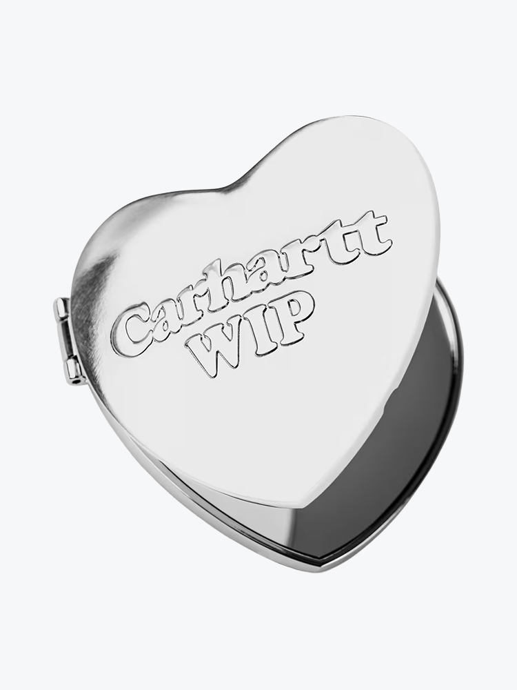 Carhartt WIP Carhartt WIP - Heart Pocket Mirror Silver - Goodies - Heren Zilver Goodies