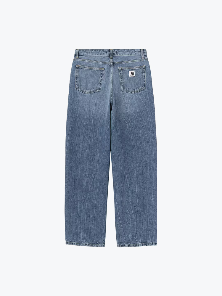 Carhartt WIP Carhartt WIP - W' Lavine Pant Blue - Broeken - Dames Blauw Broeken
