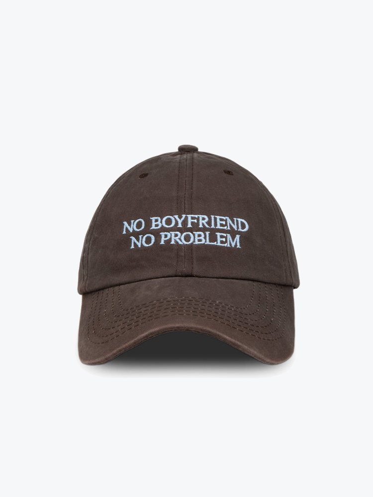 Hoho Coco Hoho Coco - No Boyfriend No Problem Washed Brown - Petten - Dames Bruin Petten