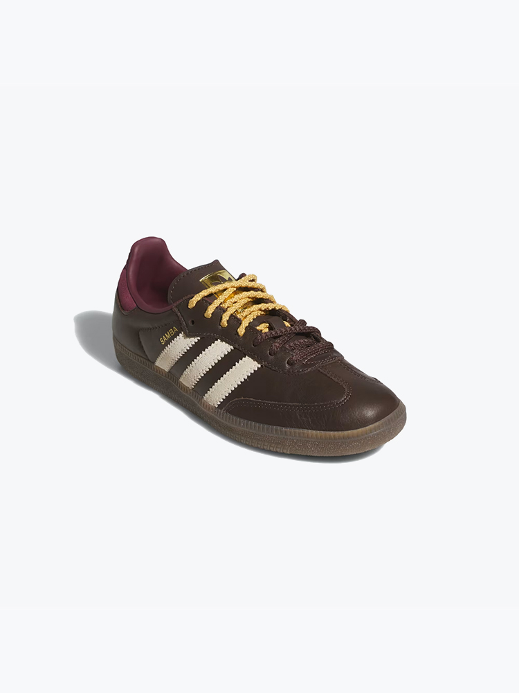 Adidas Adidas - Samba Og W Brown/Warvan/Maroon Brown - Schoenen - Unisex Bruin Schoenen
