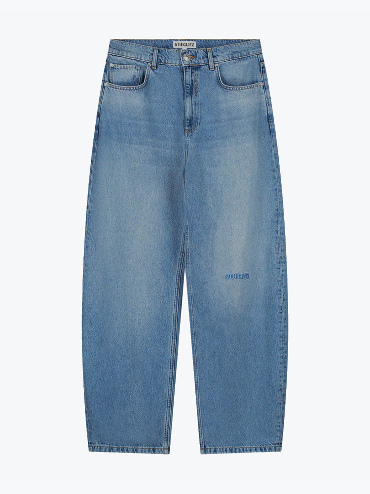 Stieglitz Stieglitz - Teresa Jeans Navy blue - Jeans - Dames Blauw Jeans