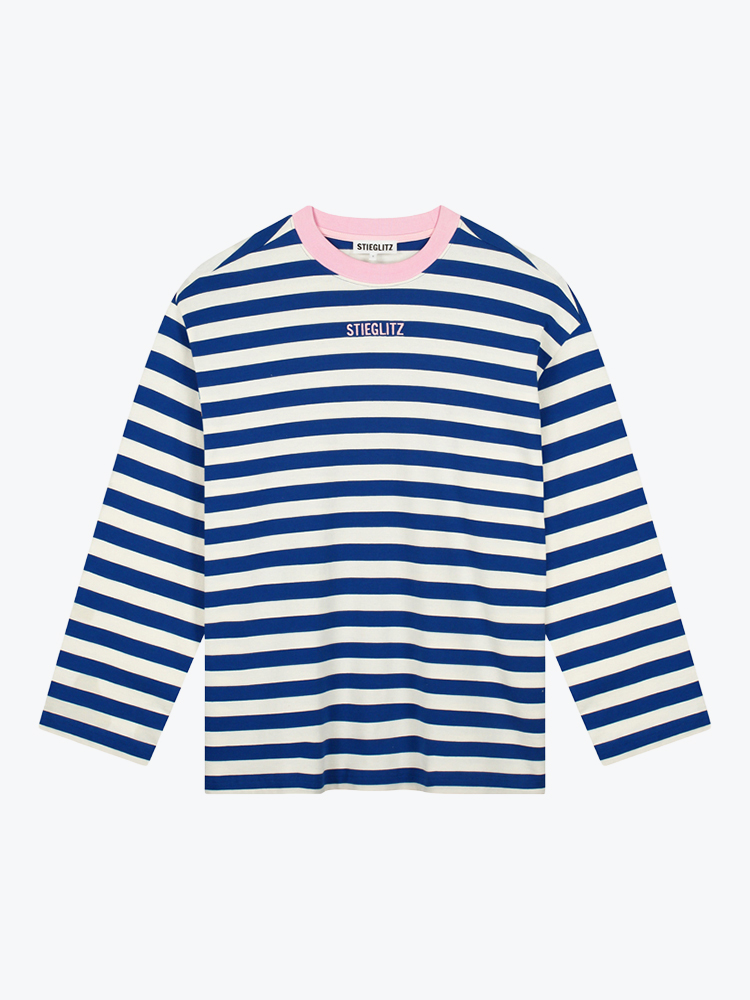 Stieglitz Stieglitz - Alberta Skate Longsleeve Blue - T-Shirts - Dames Blauw T-shirts