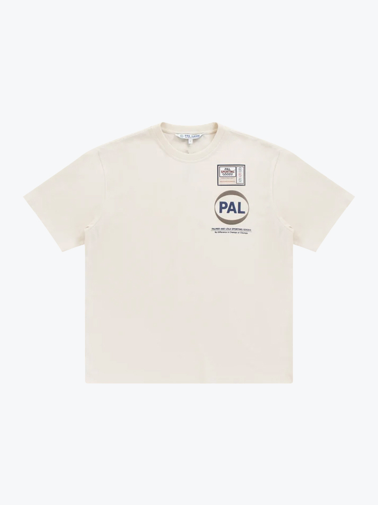 Pal Sporting Goods PAL Sporting Goods - Pre Game T-shirt Beige - T-Shirts - Heren Bruin T-Shirts