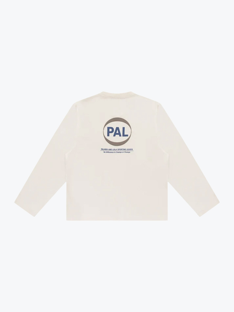 Pal Sporting Goods PAL Sporting Goods - Pre Game Longsleeve Marshmallow Beige - T-Shirts - Heren Bruin T-Shirts