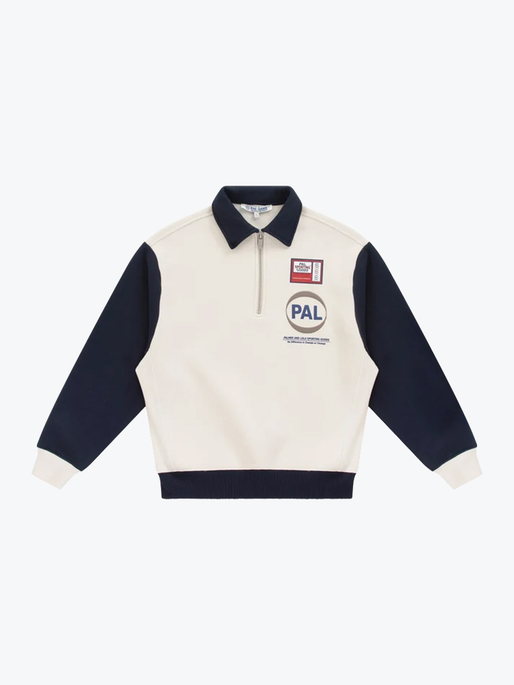 Pal Sporting Goods PAL Sporting Goods - Pre Game Half Zip Beige - Truien - Heren Bruin Truien