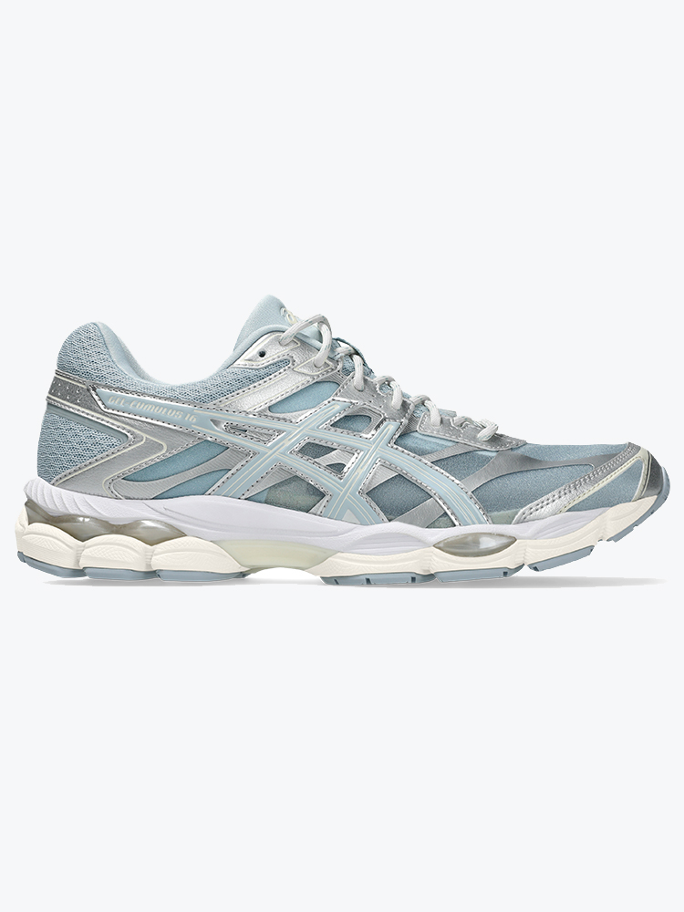 Asics Asics - GEL-CUMULUS 16 Storm Cloud / Pure Silver - Schoenen - Unisex Grijs Schoenen