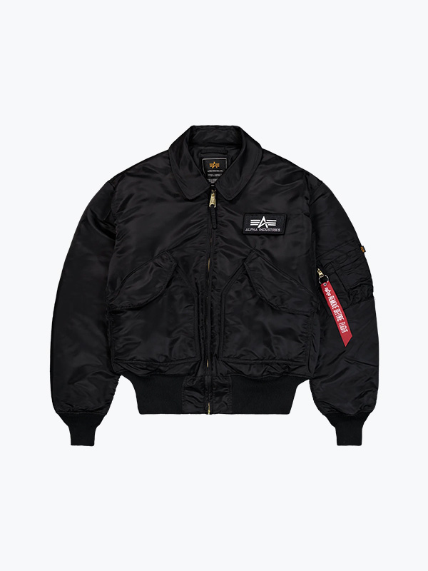 Alpha Industries Alpha Industries - CWU 45 Bomber Jacket Black - Jassen - Heren Zwart Jassen