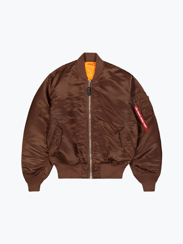Alpha Industries Alpha Industries - MA-1 Bomber Jacket Powder Brown - Jassen - Heren Bruin Jassen