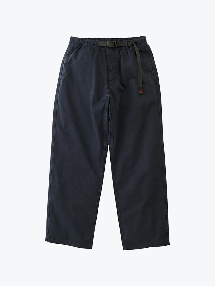 Gramicci Gramicci - Gramicci Pant Streight Fit Double Navy - Broeken - Heren Blauw Broeken