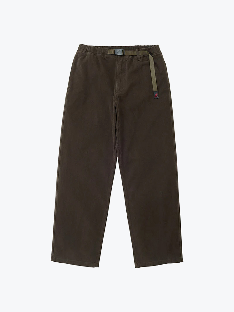 Gramicci Gramicci - Winter Twill Classic Pant Coffee - Broeken - Heren Bruin Broeken