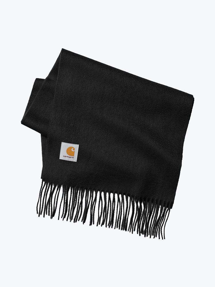 Carhartt WIP Carhartt WIP - Clan Scarf Black - Sjaals - Heren Zwart Sjaals