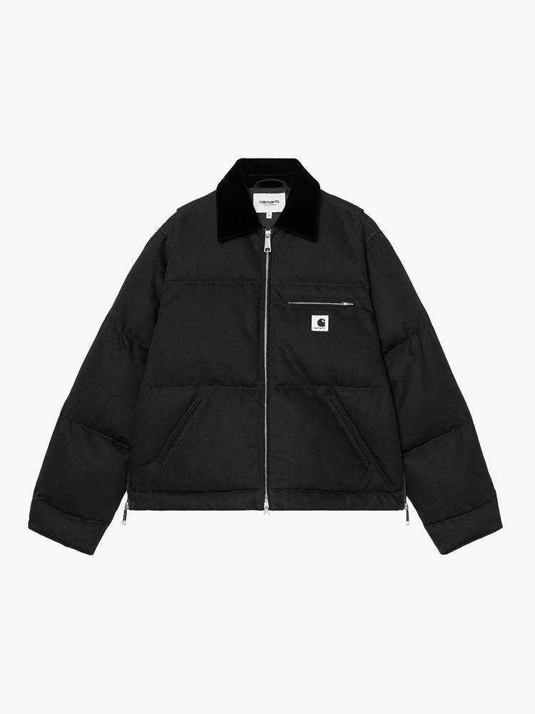 Carhartt WIP Carhartt WIP - W' Raymond Jacket Black / Black - Jassen - Dames Zwart Jassen