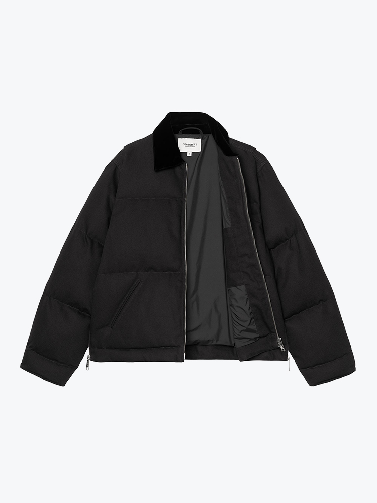 Carhartt WIP Carhartt WIP - W' Raymond Jacket Black / Black - Jassen - Dames Zwart Jassen