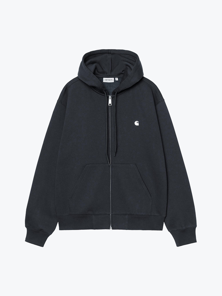 Carhartt WIP Carhartt WIP - Hooded Mack Jacket Dark Navy / Wax - Jassen - Heren Blauw Jassen