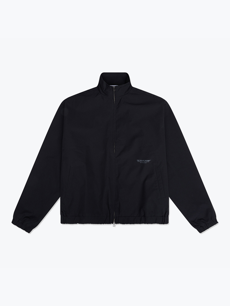 The Savage Report The Savage Report - Rib Stop Loose Jacket Black - Jassen - Heren Zwart Jassen