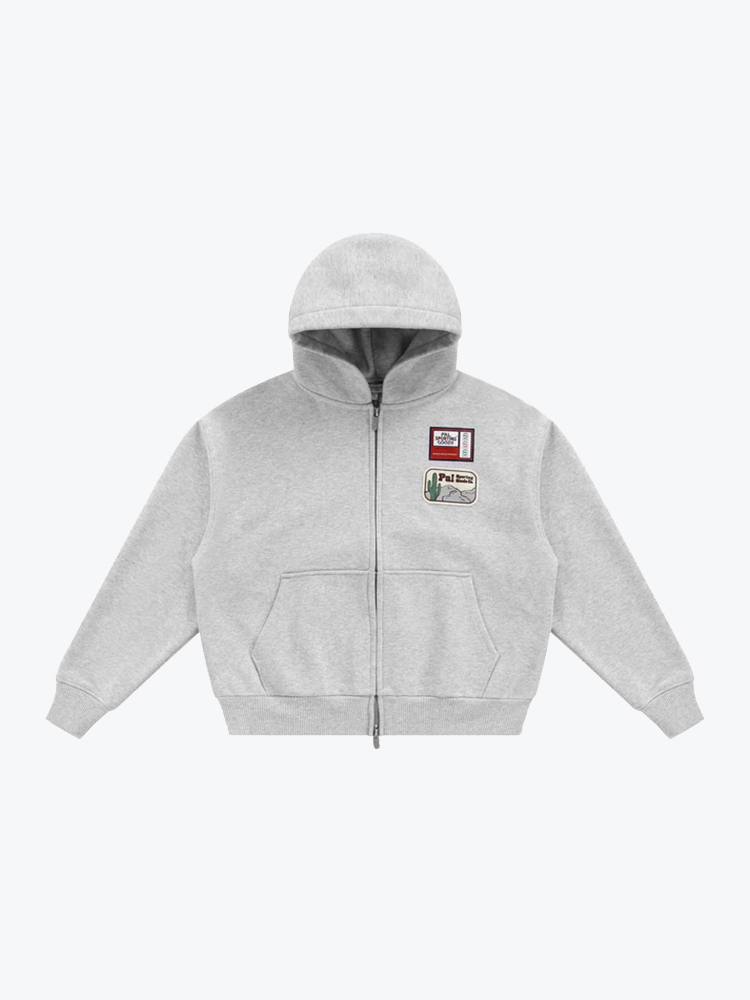 Pal Sporting Goods PAL Sporting Goods - Ernest Full Zip Grijs - Truien - Heren Grijs Truien