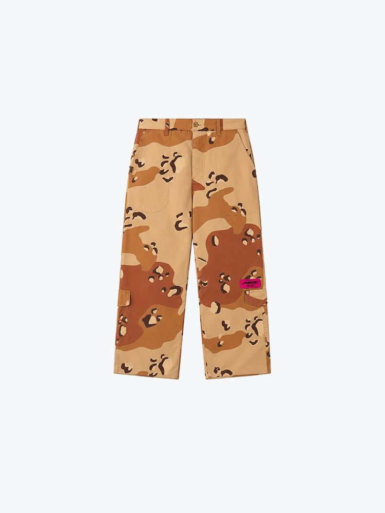 Arte Antwerp Arte Antwerp - Reversible Camo Cargo Pants Allover Print - Broeken - Heren Grijs Broeken