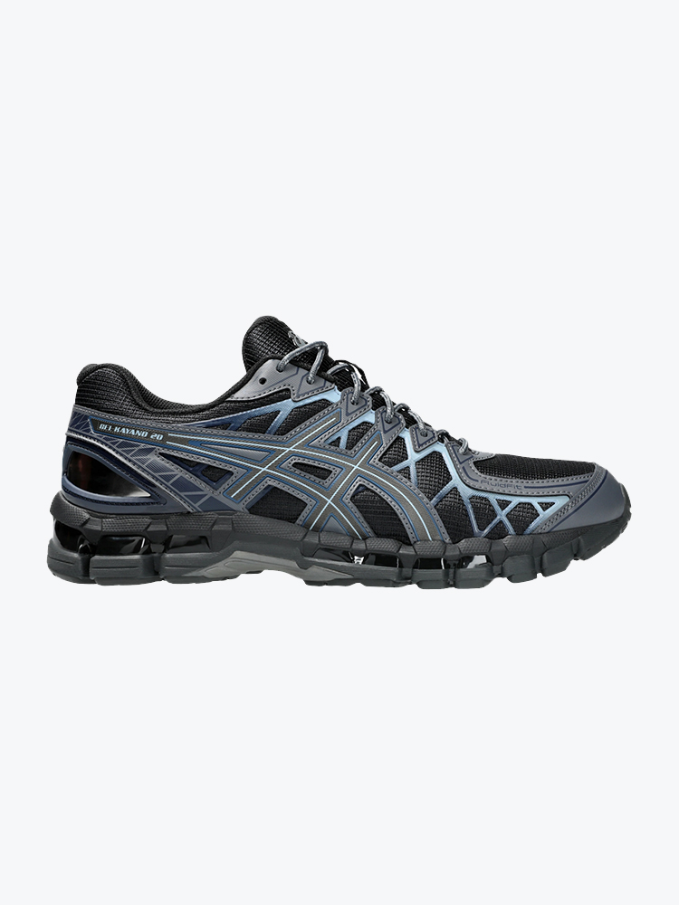Asics Asics - GEL-KAYANO 20 Black / Gunmetal - Schoenen - Unisex Zwart Schoenen