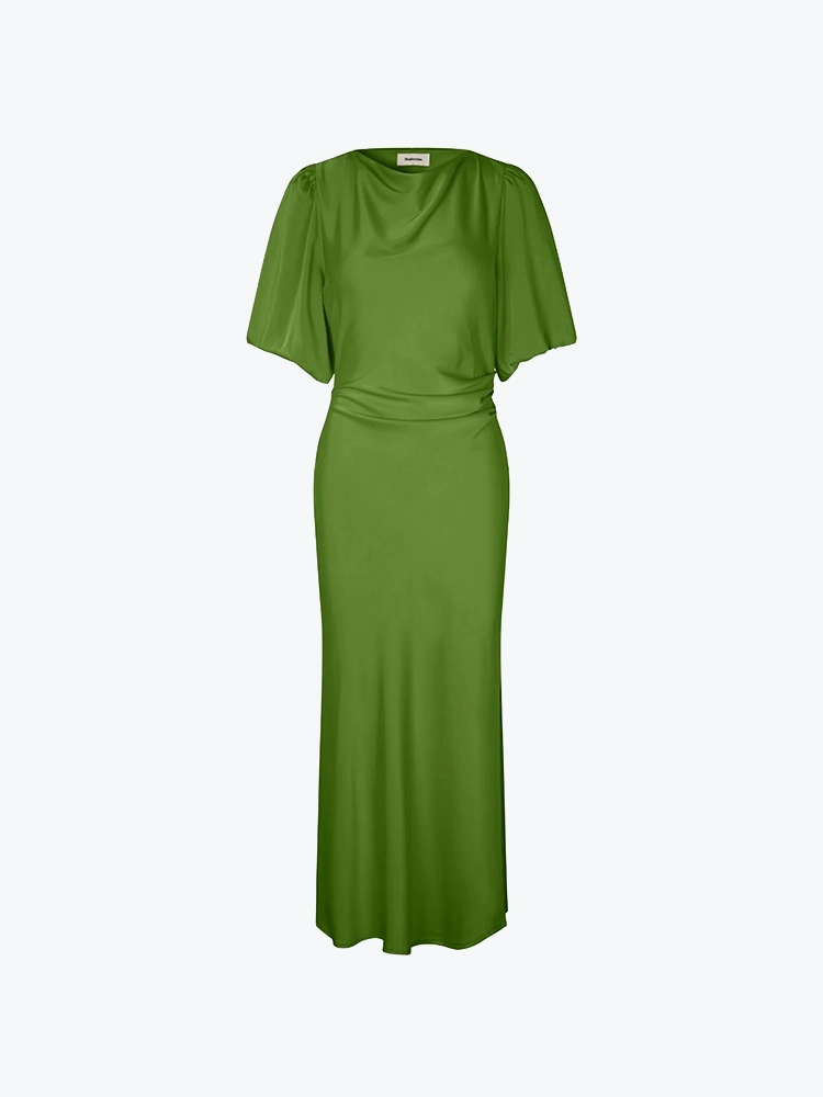 Modström Modstrom - Tailormd SS dress Twist of Lime - Jurken - Dames Groen Jurken
