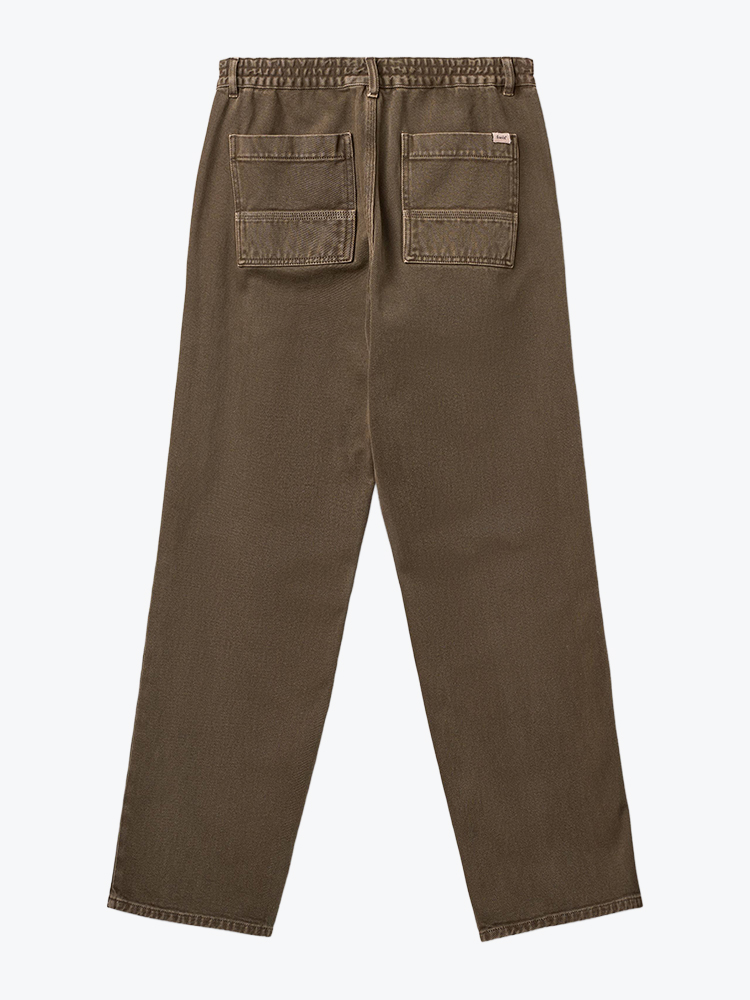 Foret Foret - Clay Denim Pants Brown Denim - Broeken - Heren Bruin Broeken