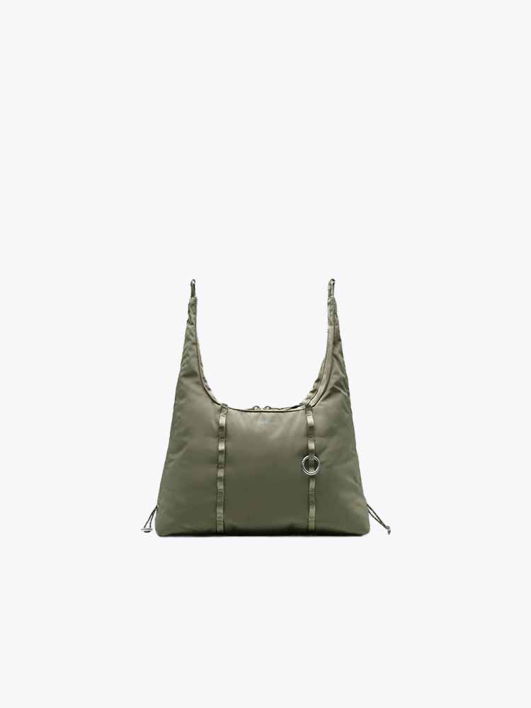 Topologie Topologie - Cloud Hobo Small Moss Tech Sateen Moss - Tassen - Unisex Groen Tassen