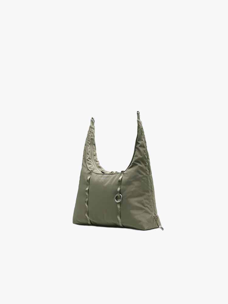 Topologie Topologie - Cloud Hobo Small Moss Tech Sateen Moss - Tassen - Unisex Groen Tassen