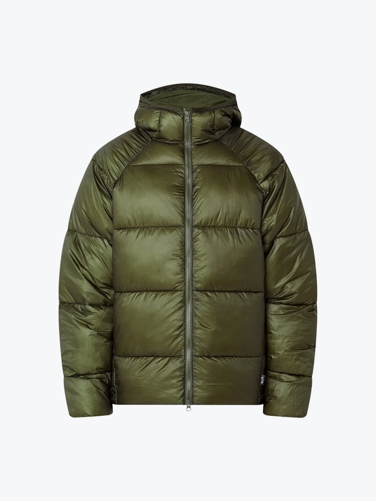 Arte Antwerp Arte Antwerp - Ripstop Hooded Puffer Green - Jassen - Heren Groen Jassen