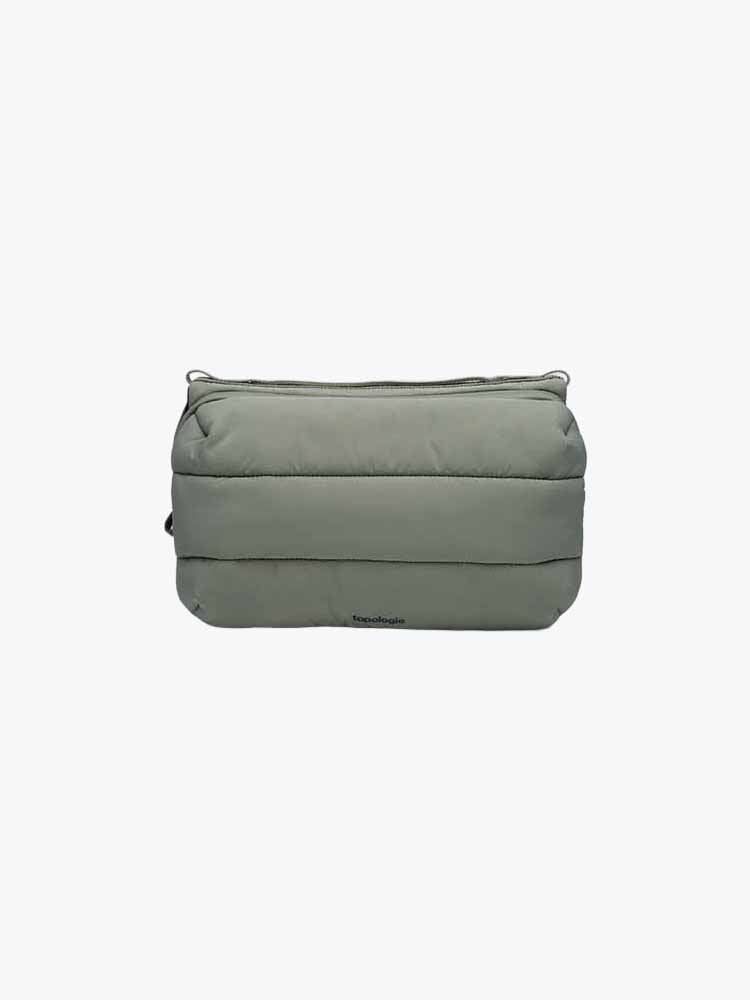 Topologie Topologie - Bottle Sacoche Large Moss Silky Peach Moss - Tassen - Unisex Groen Tassen