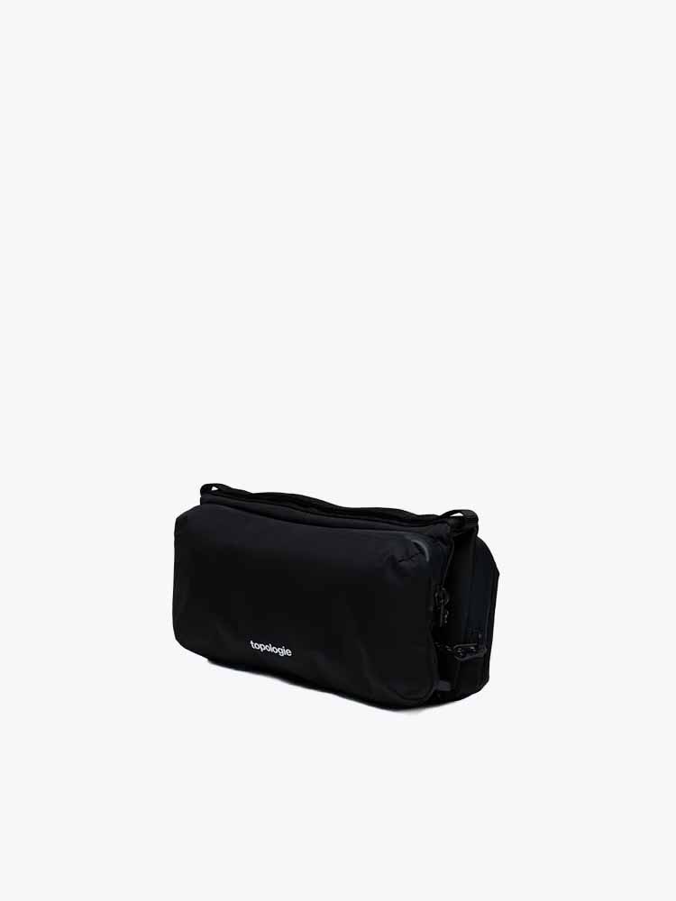 Topologie Topologie - Bottle Sacoche Medium Black Ripstop Dry Black - Tassen - Unisex Zwart Tassen
