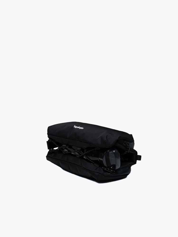 Topologie Topologie - Bottle Sacoche Medium Black Ripstop Dry Black - Tassen - Unisex Zwart Tassen