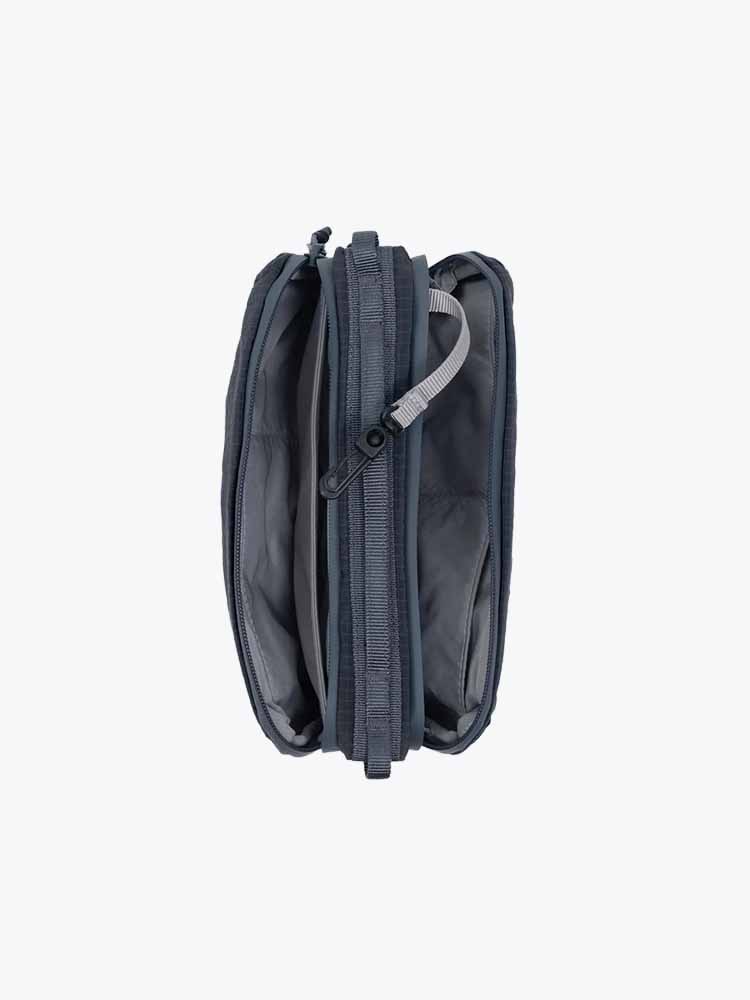 Topologie Topologie - Bottle Sacoche Medium Burnt Ash Vintage Ripstop Burnt Ash - Tassen - Unisex Grijs Tassen