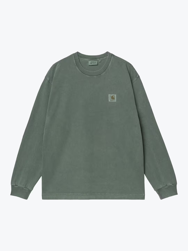 Carhartt WIP Carhartt WIP - L/S Vista T-Shirt Dark Scarab - T-Shirts - Heren Groen T-Shirts